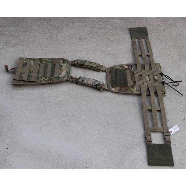 画像3: 受注生産◆当店オリジナル品陸上自衛隊特戦群風プレートキャリア新品