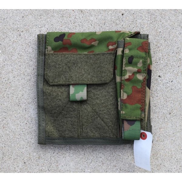 画像1: 受注生産◆当店オリジナル品ダイヤモンドバック型フラッシュライトポーチ付きアドミンポーチ新品