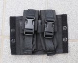 受注生産◆当店オリジナル品 日本警察特殊部隊型イーグル製タクティカルベスト用ダブルフラッシュバンポーチ新品