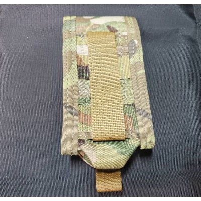 画像2: 受注生産◆当店オリジナル品パラクレイト型ラージフラッシュバンポーチ新品