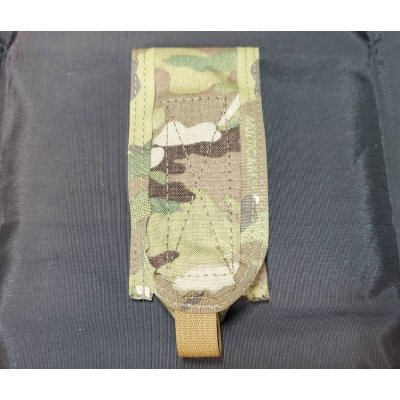 画像1: 受注生産◆当店オリジナル品パラクレイト型ラージフラッシュバンポーチ新品
