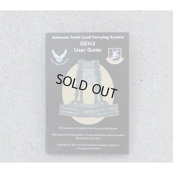 画像1: 米軍 米空軍放出GCS製DF-LCS Gen3キット マニュアル新品