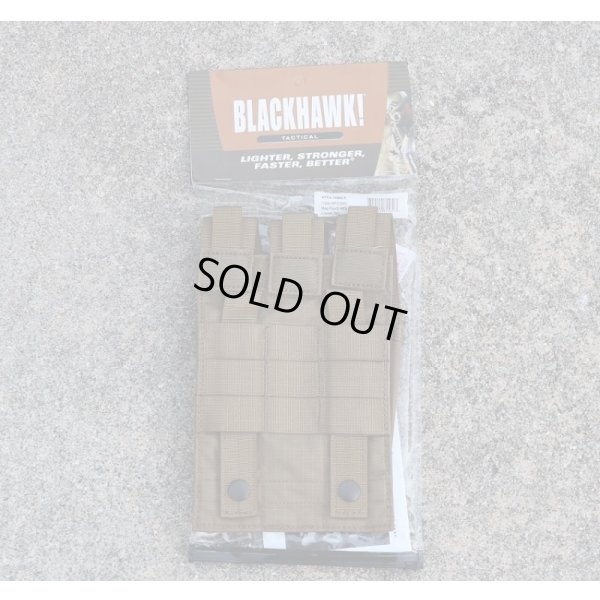 画像2: ブラックホークSTRIKEトリプルMP5マガジンポーチCT(コヨーテタン)新品