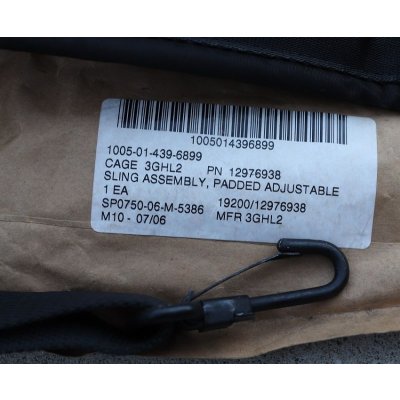 画像3: 米軍M240・M249 SAWスリング黒 新品