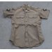 画像1: 米軍 米陸軍カーキ夏季制服サービスシャツ15 X 32 4等特技兵階級章付き (1)