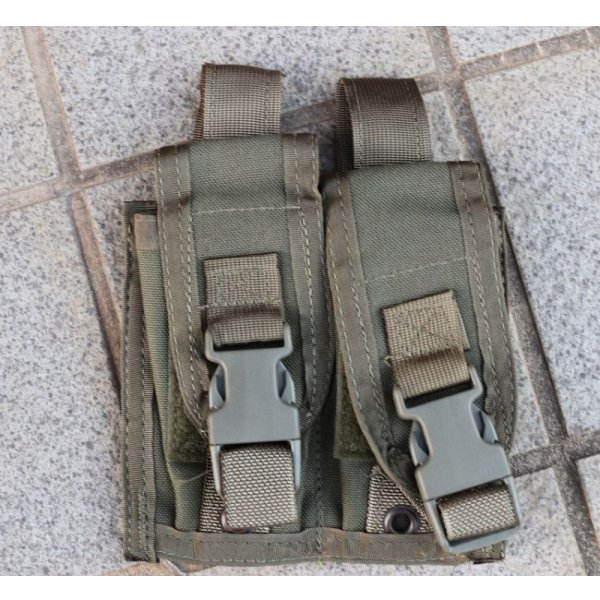 画像1: 米軍放出パラクレイト ダブル40mmグレネードポーチSGプレMSAロット新品