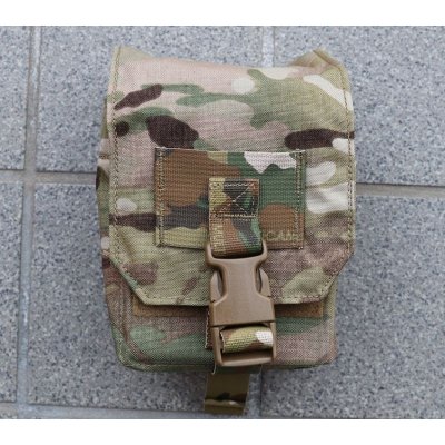 画像1: 特注品? ベロシティシステムズ100rd SAWポーチ? GPポーチ? MULTICAM迷彩 新品