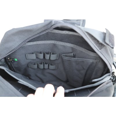 画像6: コンドルE&Eバッグ(ショルダーバッグ)黒 新品