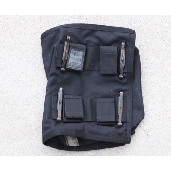 画像2: 米法執行機関放出ブラックホーク ベルトループ式ガスマスクポーチ黒