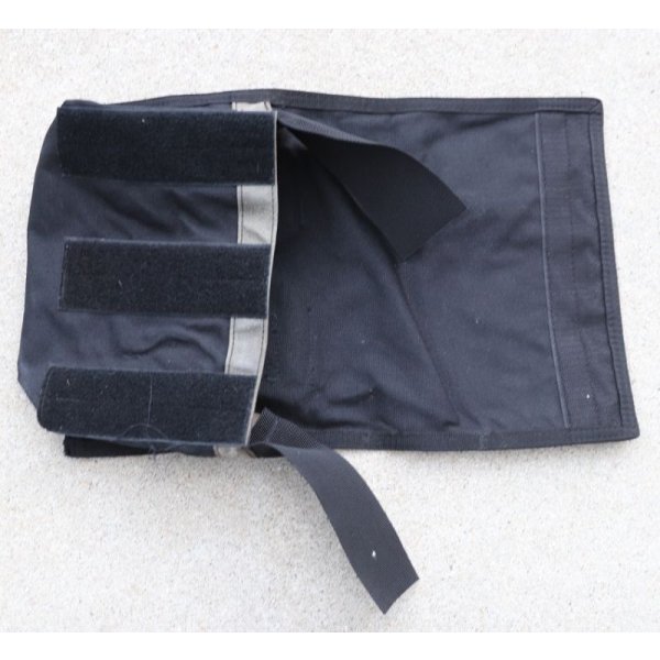 画像3: 米法執行機関放出ブラックホーク ベルトループ式ガスマスクポーチ黒