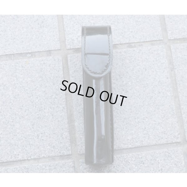 画像1: 米法執行機関放出TEX SHOEMAKER & SONS製76SFFデューティフラッシュライトホルダー黒