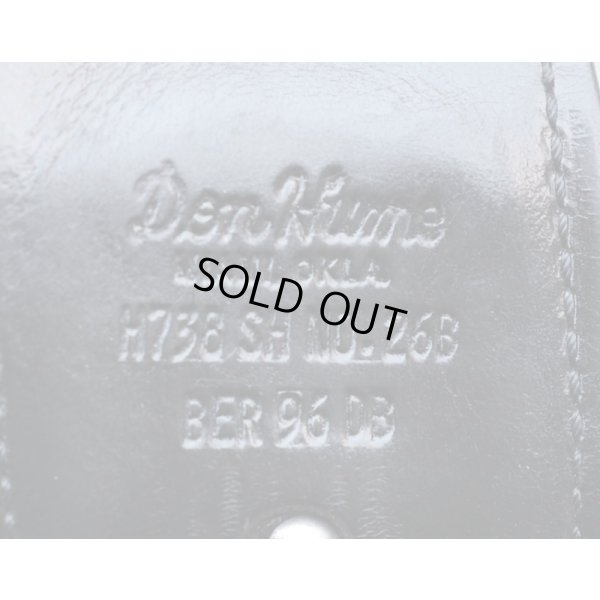 画像3: 米法執行機関放出Don Hume製H738ヒップホルスター黒ベレッタM96ブリガディア用