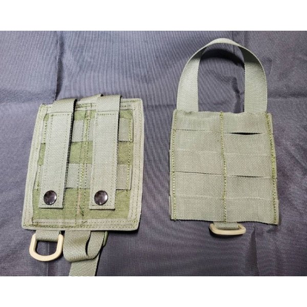 画像3: 受注生産◆自衛官オーダー当店オリジナル品 メディカルポーチホルダー新品