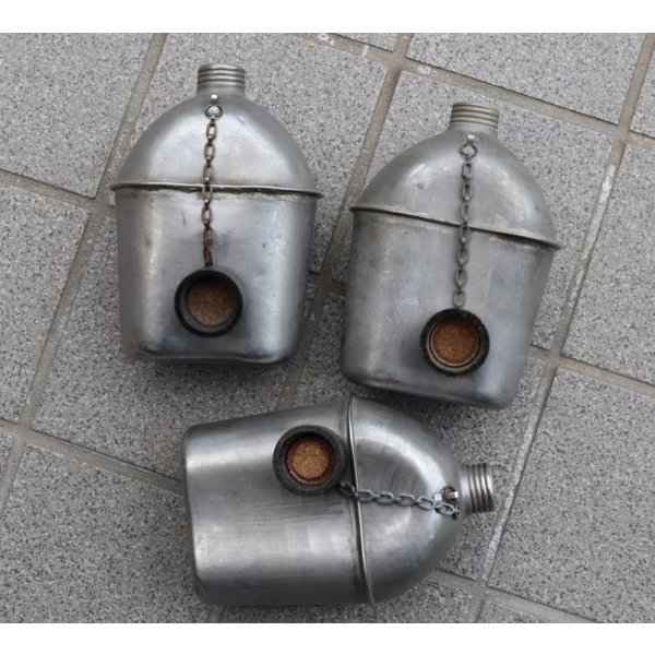 画像3: 第二次世界大戦〜ベトナム戦争 米軍ステンレスキャンティーン上下溶接型