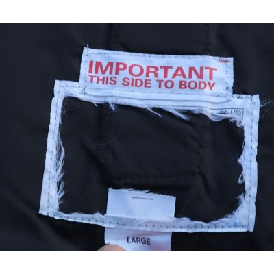 画像6: 英警察放出TETRANIKE ARMOUR SYSTEMS製ボディアーマー紺LARGE防刃プレート・ソフトアーマー入り