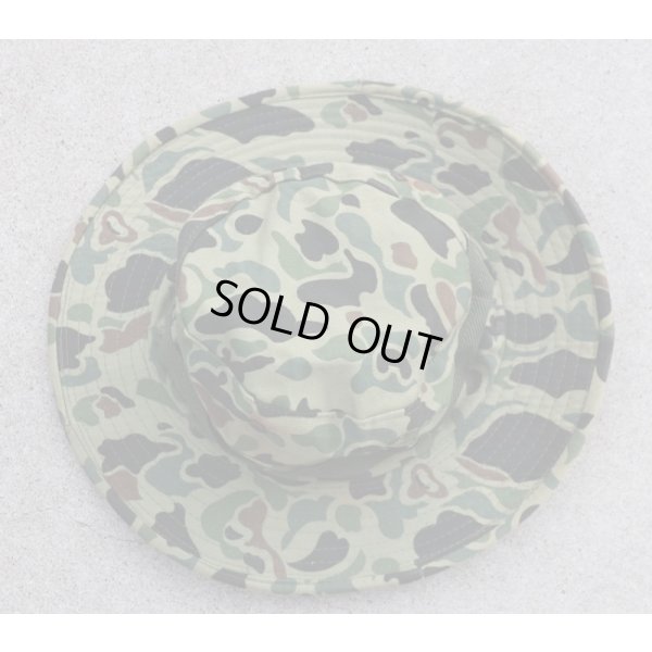 画像1: 韓国軍 郷土予備軍生地使用ダックハンター迷彩ブーニーハットMEDIUM