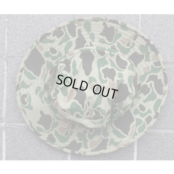 画像1: 韓国軍 郷土予備軍生地使用ダックハンター迷彩ブーニーハットMEDIUM