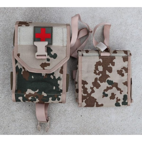 画像5: 75タクティカルSA4メディカルポーチ ドイツ連邦軍デザートフレクター迷彩(ヴィステン迷彩)新品