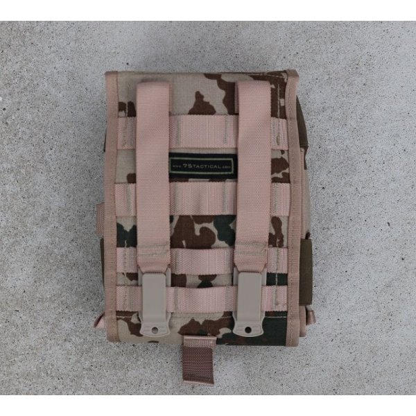 画像2: 75タクティカルSA4メディカルポーチ ドイツ連邦軍デザートフレクター迷彩(ヴィステン迷彩)新品
