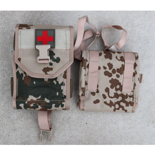 画像4: 75タクティカルSA4メディカルポーチ ドイツ連邦軍デザートフレクター迷彩(ヴィステン迷彩)新品