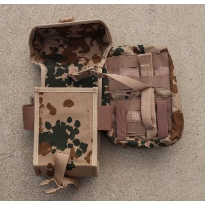 画像4: 75タクティカルSA6メディカルポーチ ドイツ連邦軍デザートフレクター迷彩(ヴィステン迷彩)新品