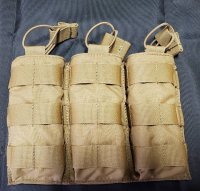 受注生産◆当店オリジナル品TAG型トリプルオープントップマガジンポーチ新品
