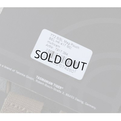 画像3: Tasmanian Tiger製ダブルHK417マガジンポーチMULTICAM迷彩 新品