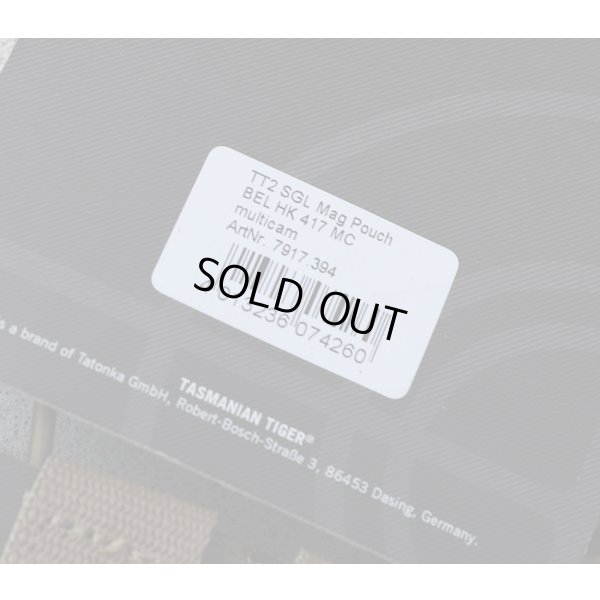 画像3: Tasmanian Tiger製ダブルHK417マガジンポーチMULTICAM迷彩 新品