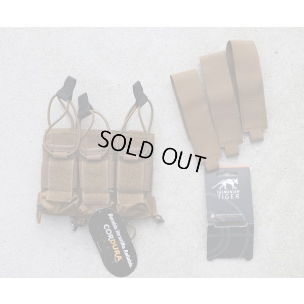 画像2: Tasmanian Tiger製トリプルMP7マガジンポーチCB新品