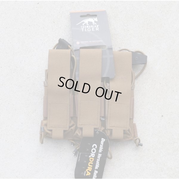 画像1: Tasmanian Tiger製トリプルMP7マガジンポーチCB新品