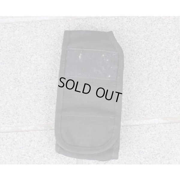 画像1: ドイツ連邦軍(ドイツ軍)放出75タクティカル臨検隊用ラジオポーチ黒