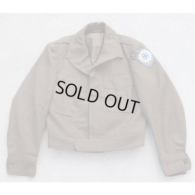 画像1: 第二次世界大戦 米軍M1944フィールドジャケット(アイクジャケット)第16軍団部隊章付きサイズ36S