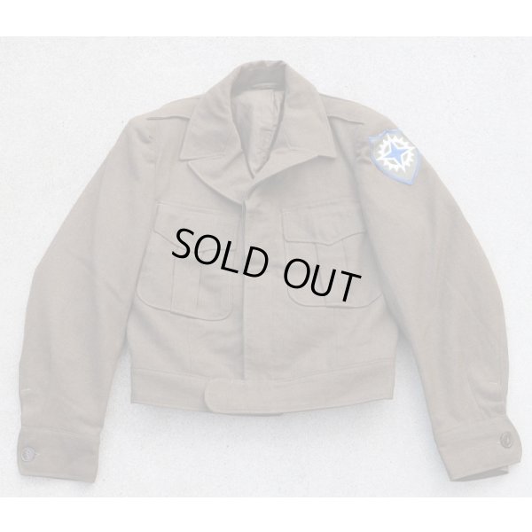 画像1: 第二次世界大戦 米軍M1944フィールドジャケット(アイクジャケット)第16軍団部隊章付きサイズ36S