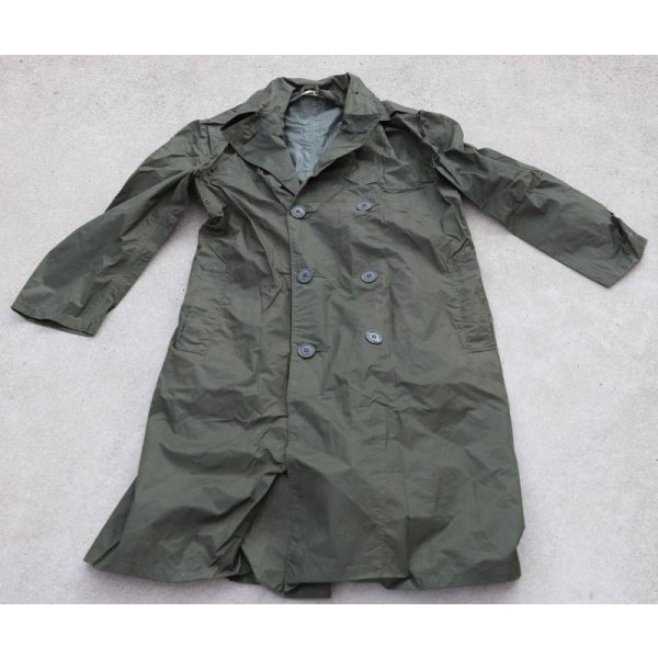 画像1: 米軍ベトナム戦争 米海兵隊レインコート サイズ36S