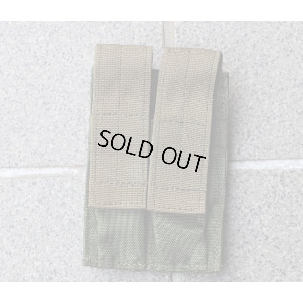 画像1: イーグル ベルトループ式ダブルピストルマガジンポーチOD新品