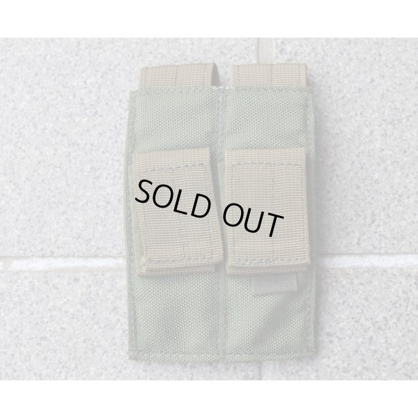 画像2: イーグル ベルトループ式ダブルピストルマガジンポーチOD新品