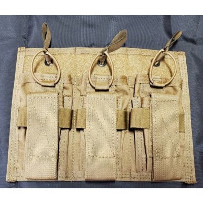 画像6: 受注生産◆当店オリジナル品CRYE AVS用パラクレイト型トリプル9mm+M4マガジンポーチフラップ新品