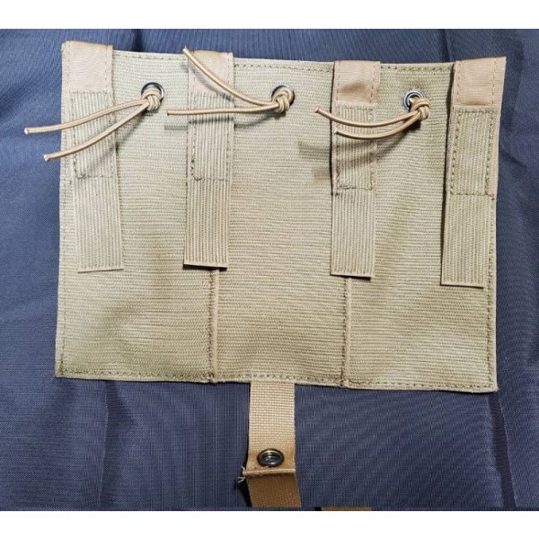 画像5: 受注生産◆当店オリジナル品CRYE AVS用パラクレイト型ベルクロ付きトリプルマガジンポーチフラップ新品