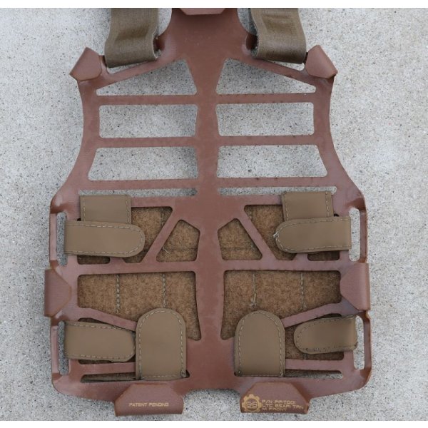 画像4: 受注生産◆当店オリジナル品S&Sプレートフレーム用MOLLEパネル新品