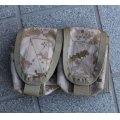 1点在庫有◆当店オリジナル品S&Sプレートフレーム用ダブルハンドグレネードポーチ新品