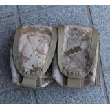 1点在庫有◆当店オリジナル品S&Sプレートフレーム用ダブルハンドグレネードポーチ新品