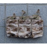 受注生産◆当店オリジナル品S&Sプレートフレーム用トリプルオープントップマガジンポーチ新品