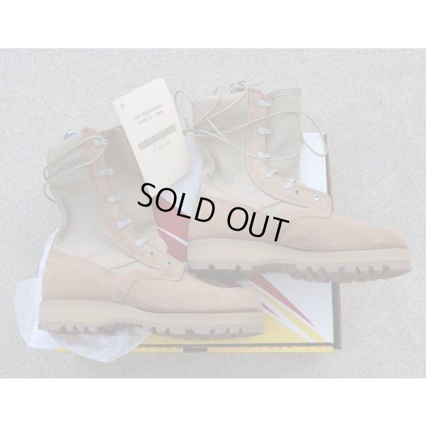 画像1: 米軍ベルビル製デザートブーツ(ビブラムソール)サイズ7W(約25cm)新品