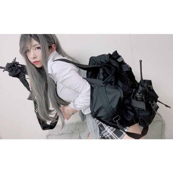 画像8: 受注生産◆当店オリジナル品スクールバッグ風リバーシブルタクティカルバッグ新品