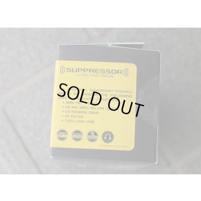 画像6: 米軍放出ESSクロスボウ サプレッサーワン シューティンググラス オレンジレンズ付き新品