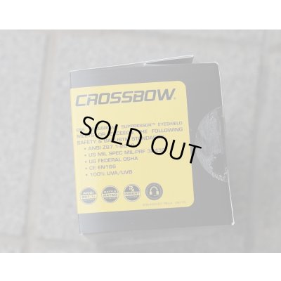 画像5: 米軍放出ESSクロスボウ サプレッサーワン シューティンググラス スモークレンズ付き新品