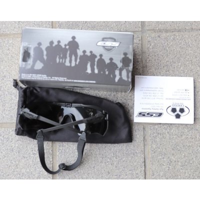 画像3: 米軍放出ESSクロスボウ サプレッサーワン シューティンググラス スモークレンズ付き新品