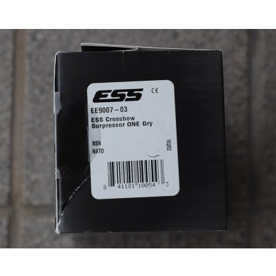 画像6: 米軍放出ESSクロスボウ サプレッサーワン シューティンググラス スモークレンズ付き新品