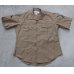 画像1: 米軍 米海兵隊 夏季制服チノシャツ サイズ16 1/2一等兵階級章付き (1)