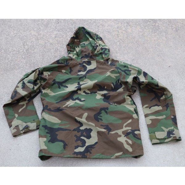画像2: 米軍ECWCS Gen1後期型ゴアテックスパーカー ウッドランド迷彩MEDIUM-LONG